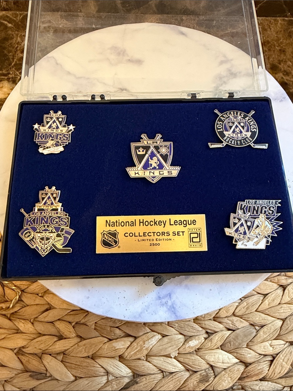 Los Angeles Kings-NHL-5 Pin Collector Set